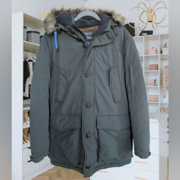 JCrew Nordic Field Parka with PrimaLoft Insulation Olive Green - Picture 1 of 14
